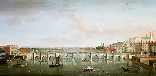Westminster Bridge, , Antonio Joli