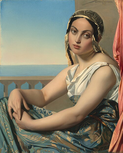 Jeune femme, 1837, Henri Lehmann