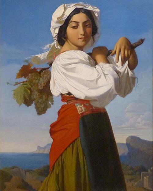 Mariuccia, 1841, Henri Lehmann