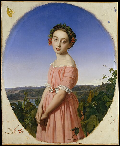 Faustine Léo (1832–1865), 1842, Henri Lehmann