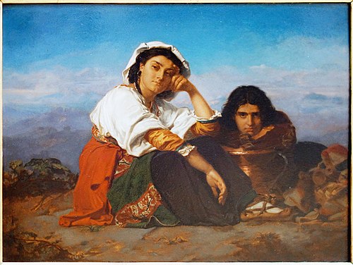 Le Repos, 1864, Henri Lehmann