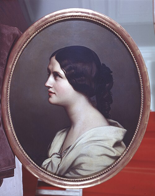 Portrait de madame Arsène Houssaye, 1848, Henri Lehmann