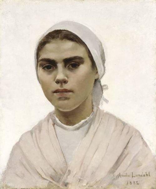 Jeune Bretonne, 1882, Amélie Helga Lundahl