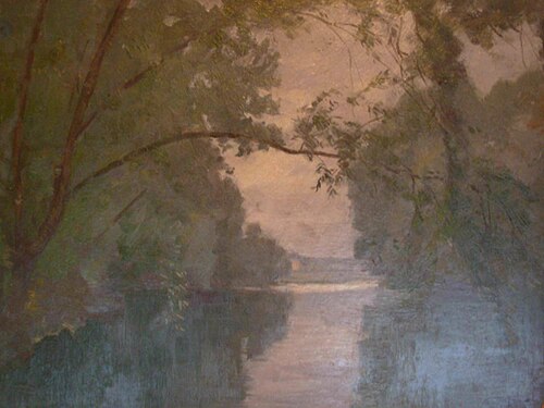 Paysage sur la Seine, , Albert Dagnaux