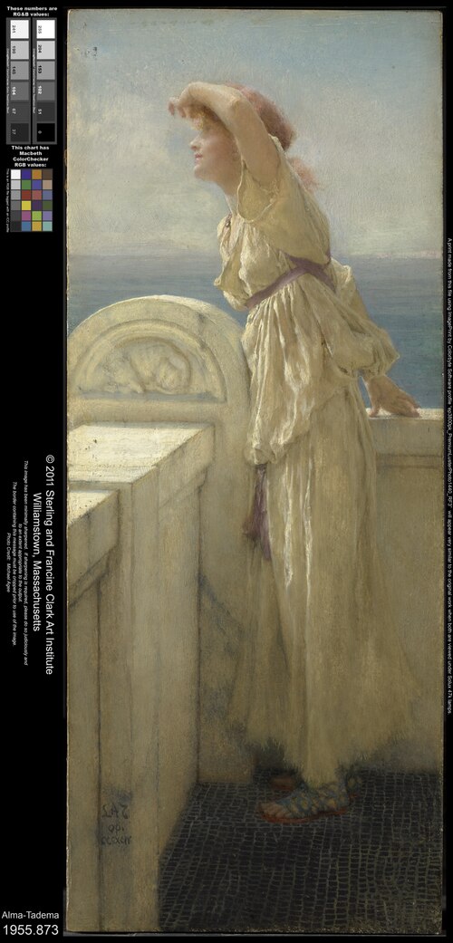 Hopeful, 1909, Lawrence Alma-Tadema