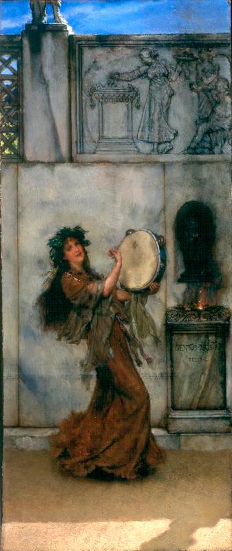 A Garden Altar, 1879, Lawrence Alma-Tadema