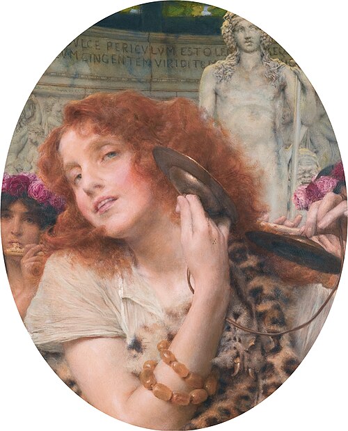 Bacchante, 1907, Lawrence Alma-Tadema