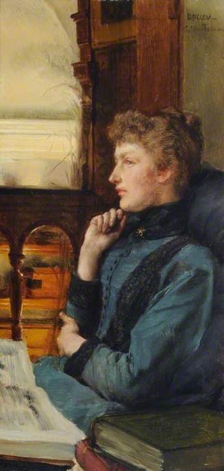 Reverie: Far Away Thoughts, 1890, Lawrence Alma-Tadema
