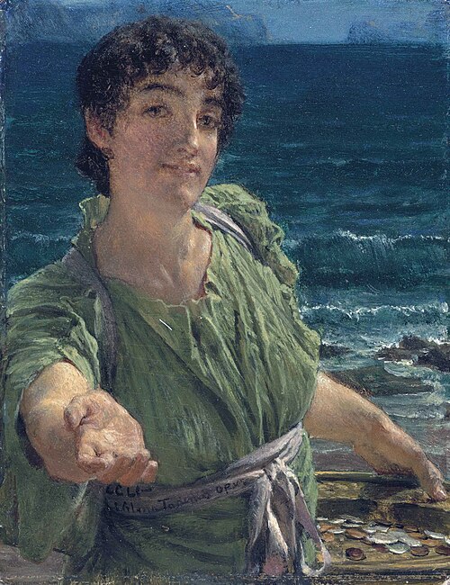 Una carita, 1883, Lawrence Alma-Tadema