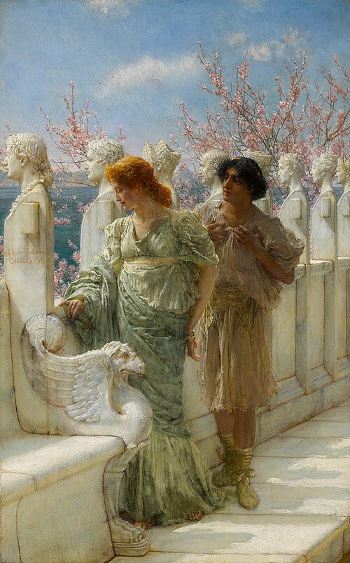 Past and present generations, 1894, Lawrence Alma-Tadema