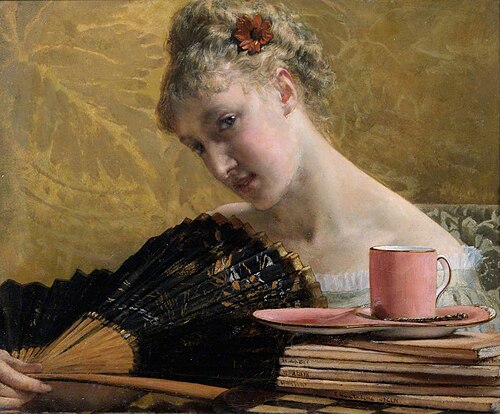 Miss Thackeray's Elizabeth, 1875, Lawrence Alma-Tadema