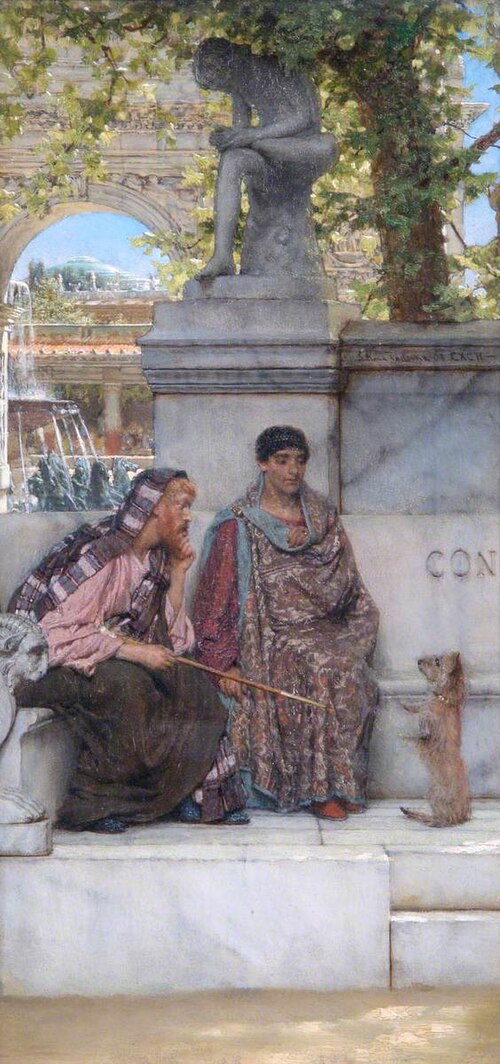 In the Time of Constantine, 1878, Lawrence Alma-Tadema