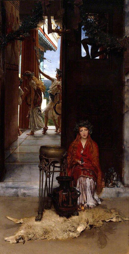 The Way to the Temple, 1882, Lawrence Alma-Tadema