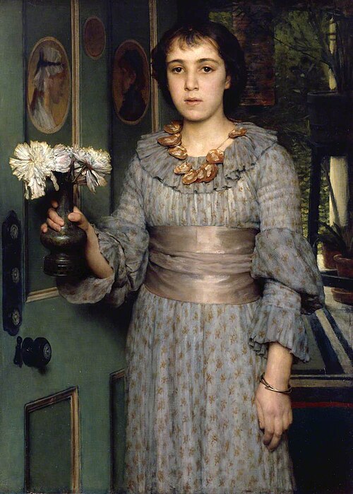 Miss Anna Alma-Tadema, 1883, Lawrence Alma-Tadema
