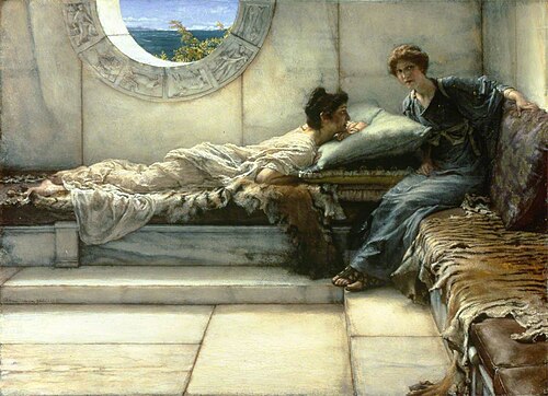 The Secret, 1887, Lawrence Alma-Tadema