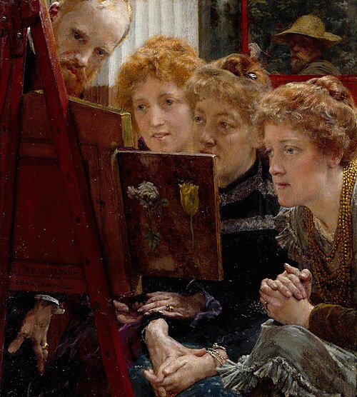 A Family Group, 1896, Lawrence Alma-Tadema