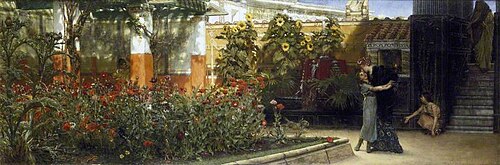 A Hearty Welcome, , Lawrence Alma-Tadema