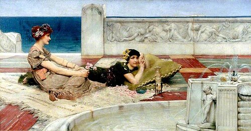 Love in Idleness, 1891, Lawrence Alma-Tadema