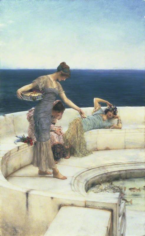 Silver Favourites, 1903, Lawrence Alma-Tadema