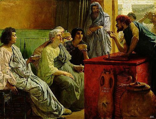 The Wine Shop, 1871, Lawrence Alma-Tadema
