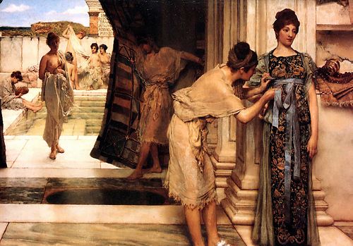 Le Frigidarium, 1890, Lawrence Alma-Tadema