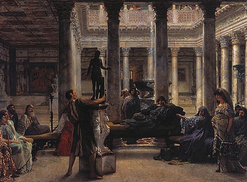 A Roman Amateur, 1870, Lawrence Alma-Tadema
