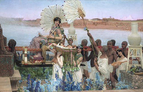 The finding of Moses, 1904, Lawrence Alma-Tadema