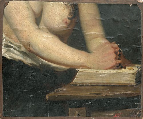 Marie Madeleine, 1854, Lawrence Alma-Tadema
