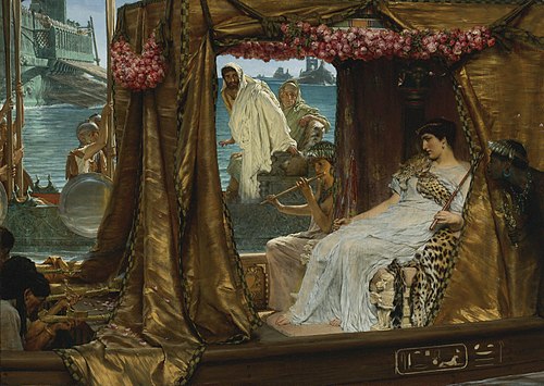 Marc Antoine et Cléopâtre, 1883, Lawrence Alma-Tadema