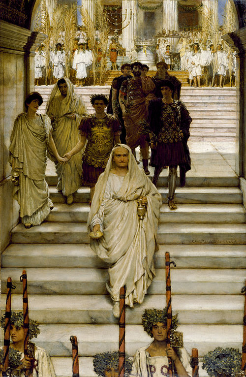 The Triumph of Titus: The Flavians, 1885, Lawrence Alma-Tadema