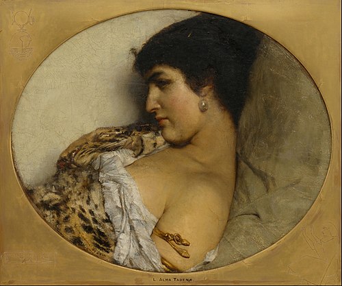 Cléopâtre, 1875, Lawrence Alma-Tadema