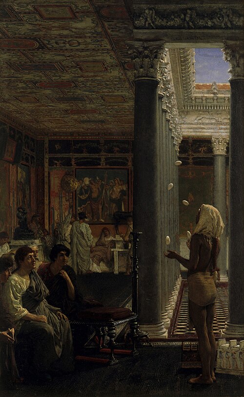 Un jongleur, 1870, Lawrence Alma-Tadema