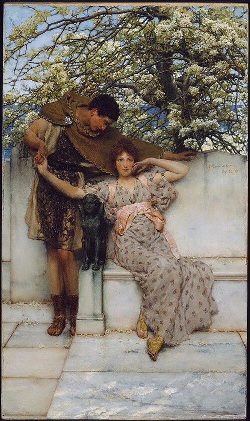 Promise of Spring, 1890, Lawrence Alma-Tadema