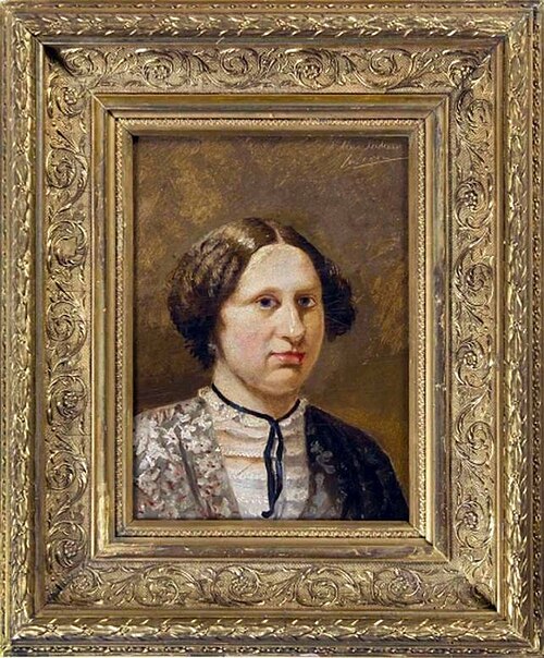 Portrait of a Woman, 1852, Lawrence Alma-Tadema