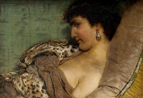 Cléopâtre, 1877, Lawrence Alma-Tadema