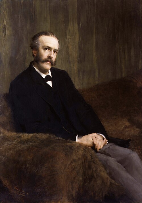 Arthur James Balfour, 1st Earl of Balfour, 1891, Lawrence Alma-Tadema