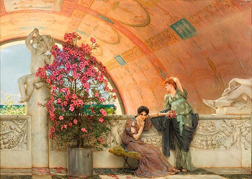 Unconscious Rivals, 1893, Lawrence Alma-Tadema