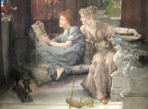 Comparison, 1892, Lawrence Alma-Tadema