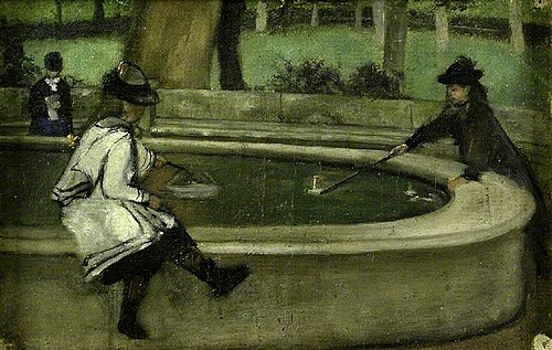 The Boating Pool, , Lawrence Alma-Tadema