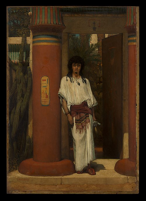 An Egyptian in a Doorway, 1865, Lawrence Alma-Tadema