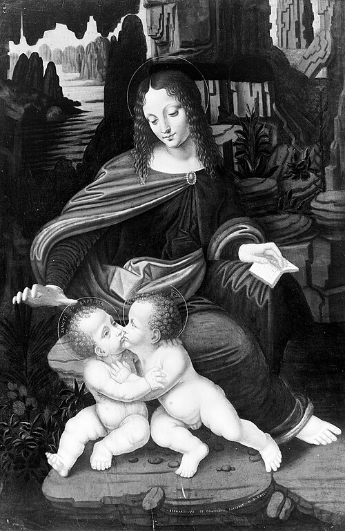 Madonna in the grotto, 1522, Bernardino de Conti