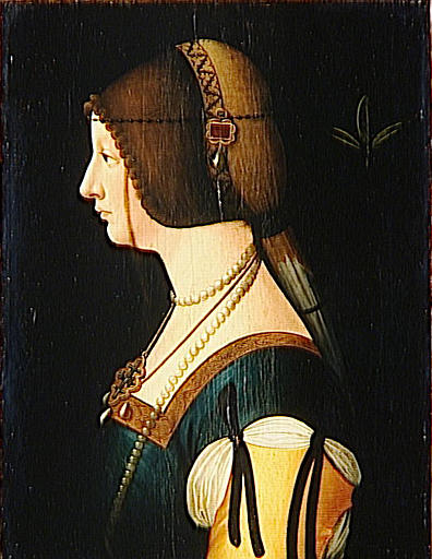Portrait de jeune femme, 1500, Bernardino de Conti