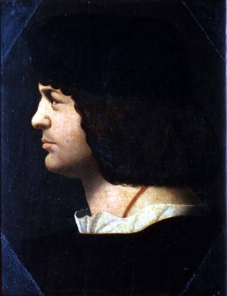 Portrait d'homme, 1490, Bernardino de Conti