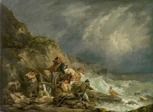 The Wreckers, 1790, George Morland
