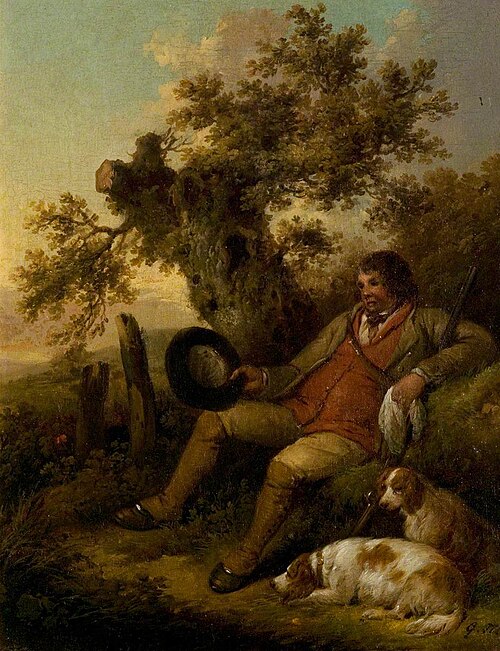 The Sportsman Resting, 1790, George Morland