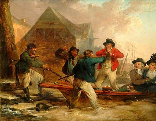 The Press-Gang, 1790, George Morland