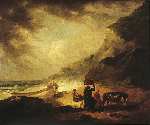 Coast Scene, , George Morland