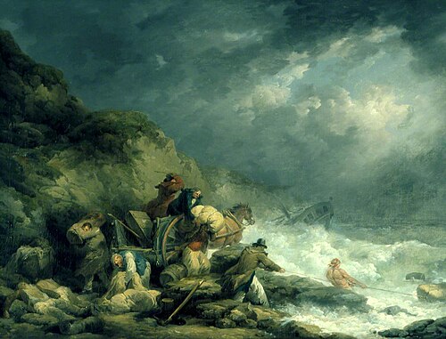 The Wreckers, 1791, George Morland