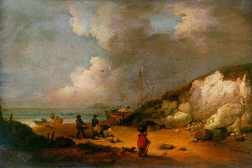 Coast Scene, 1792, George Morland