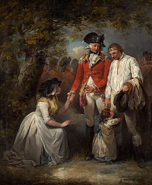 The Deserter Pardoned, 1792, George Morland